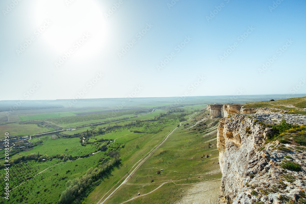 an elevated view of landscape in nature an elevated view of landscape in nature