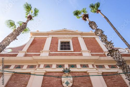 Saint Peter's church in old town of Jaffa, Tel Aviv, Israel photo