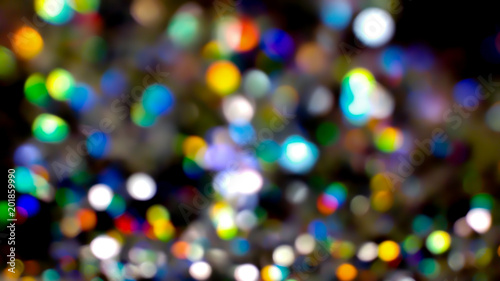 Ugly Moody Bokeh Lights in many various, bright, and pretty colors.