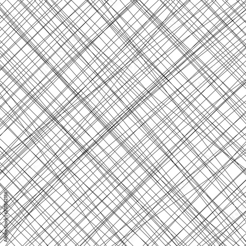  Hand drawn black threads background