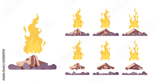 Bonfire construction set