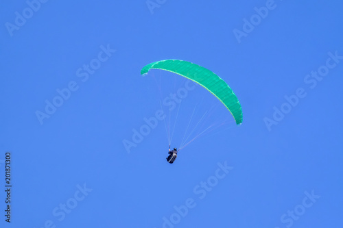 Fototapeta Naklejka Na Ścianę i Meble -  Paraglider in the sky