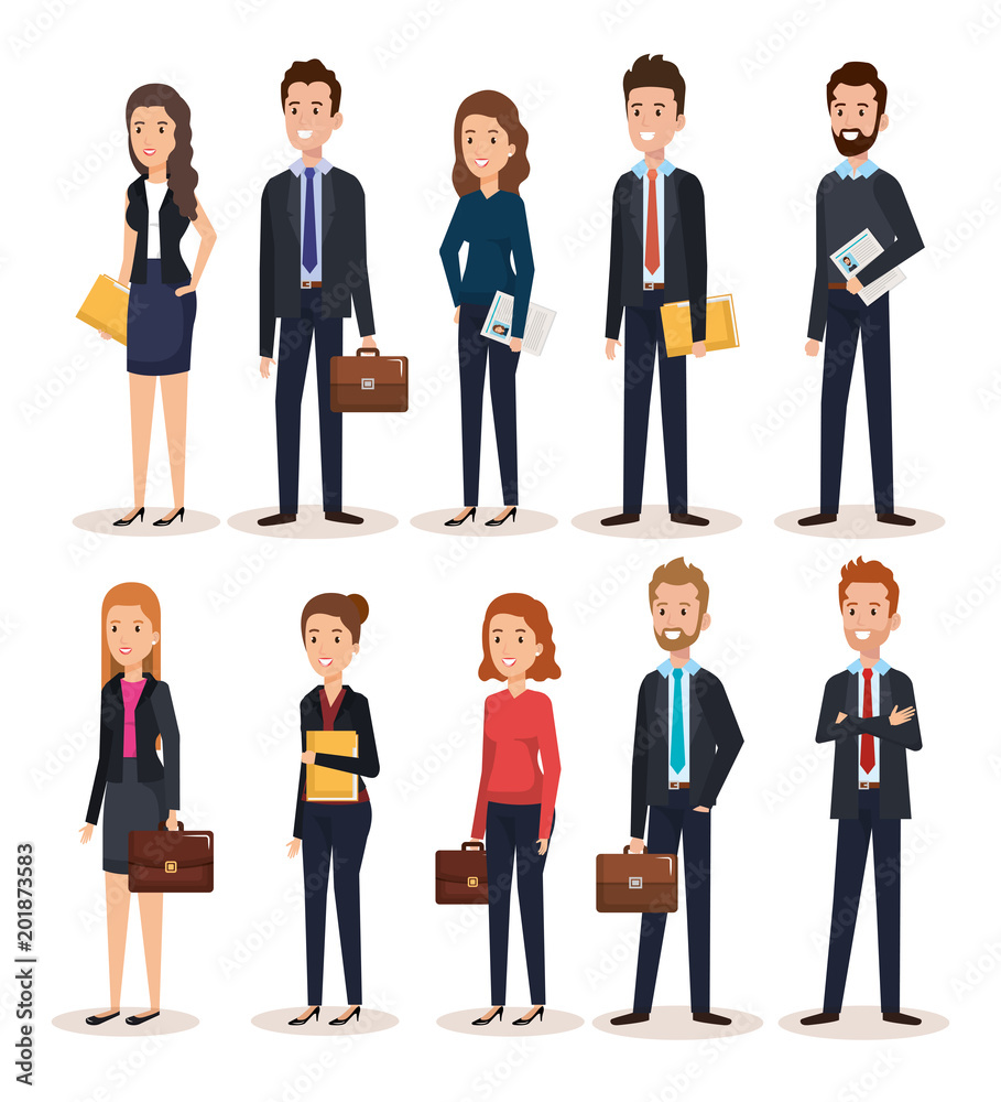 group of people human resources vector illustration design group of people human resources vector illustration design