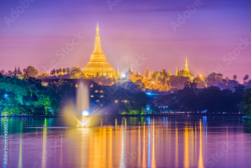 Yangon, Myanmar Pagoda © SeanPavonePhoto
