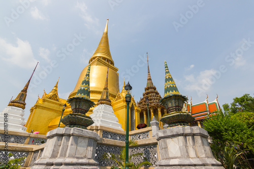 Wat Phra Kaew  Temple of the Emerald Buddha  full official name Wat Phra Si Rattana Satsadaram in Bangkok  Thailand