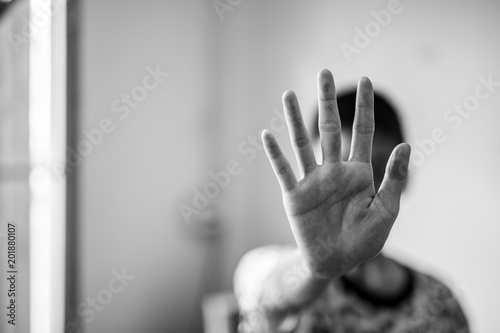 Fotografi Human trafficking of children, Children trafficking concept.