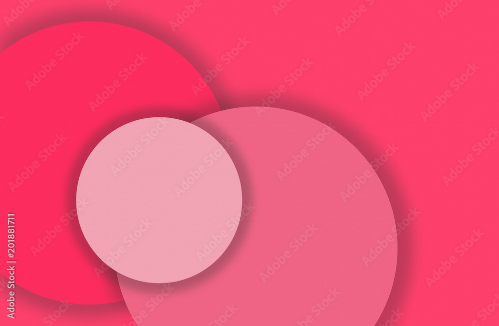 Obraz premium A cup of black coffee on orange and red background. View from above.