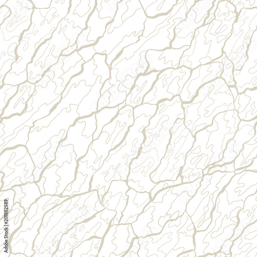 Vector seamless pattern of bark texture. Wood natural structure