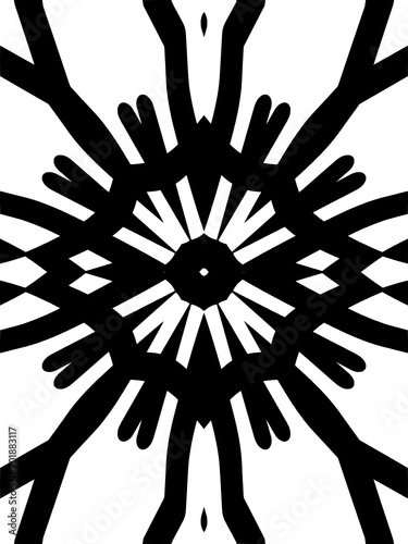 abstract decorative background with virus
