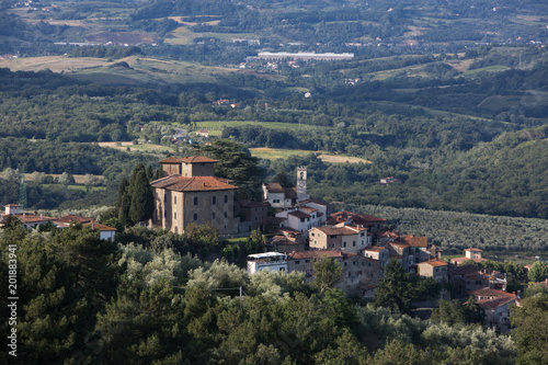 Landscape of beautiful Tuscany