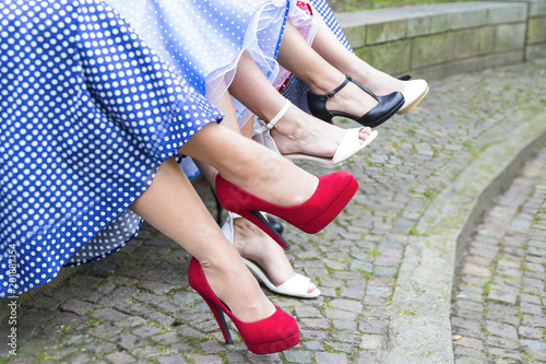 women's feet, shoes © Elena