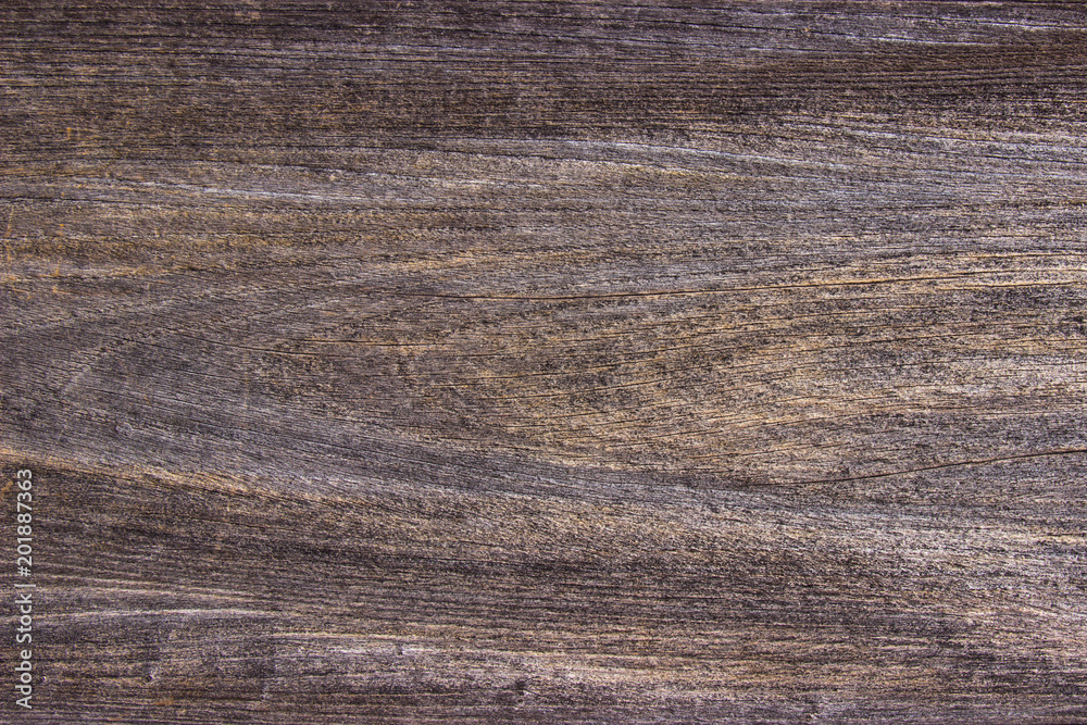 Naklejka premium Wood texture. Surface of dark wood background for design and decoration