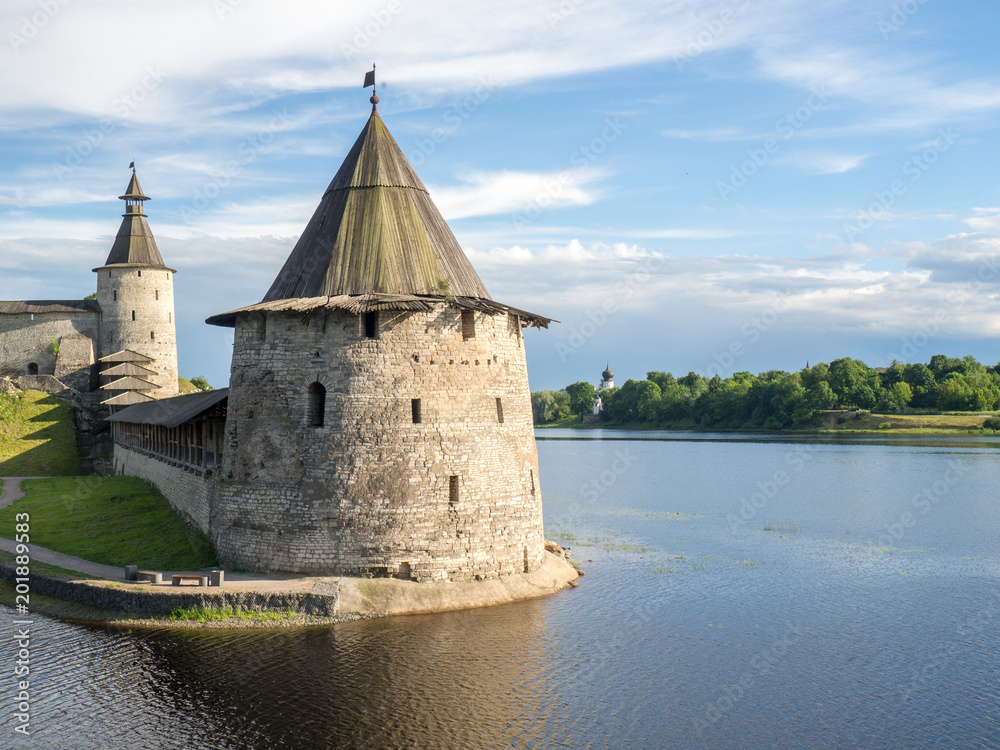 Fortress in the city of Pskov