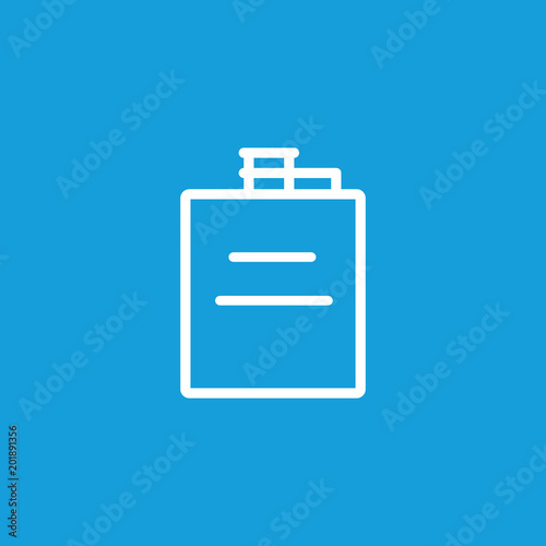Hip Flask Line Icon