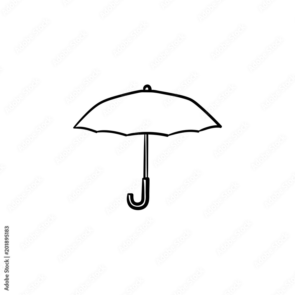 Umbrella Sketch Stock Illustrations  11490 Umbrella Sketch Stock  Illustrations Vectors  Clipart  Dreamstime