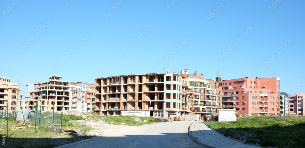 Fototapeta premium Big construction site