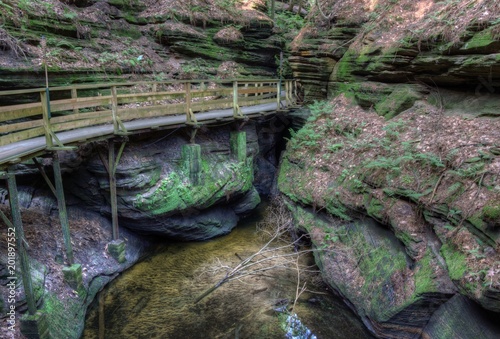 Witches Gulch is a hidden Attraction in Wisconsin Dells and can only be reached by Boat