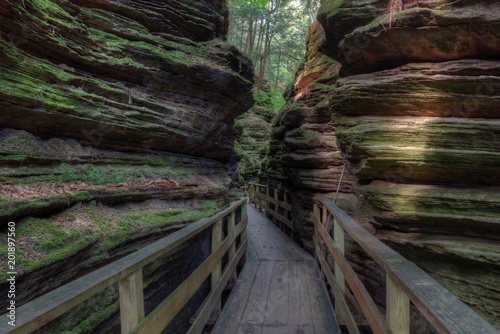 Witches Gulch is a hidden Attraction in Wisconsin Dells and can only be reached by Boat photo