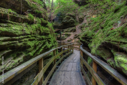 Witches Gulch is a hidden Attraction in Wisconsin Dells and can only be reached by Boat