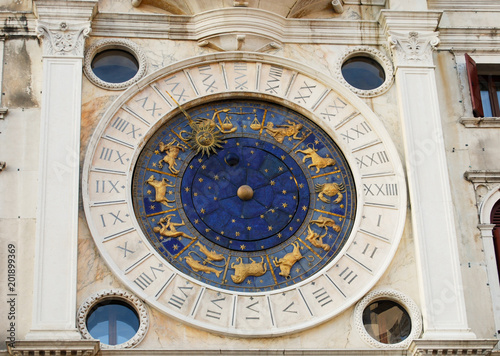 Clock tower in Venice