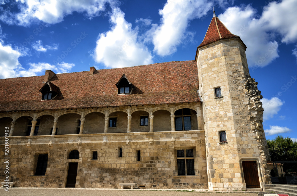 Castle of Henry IV in Nerac, France