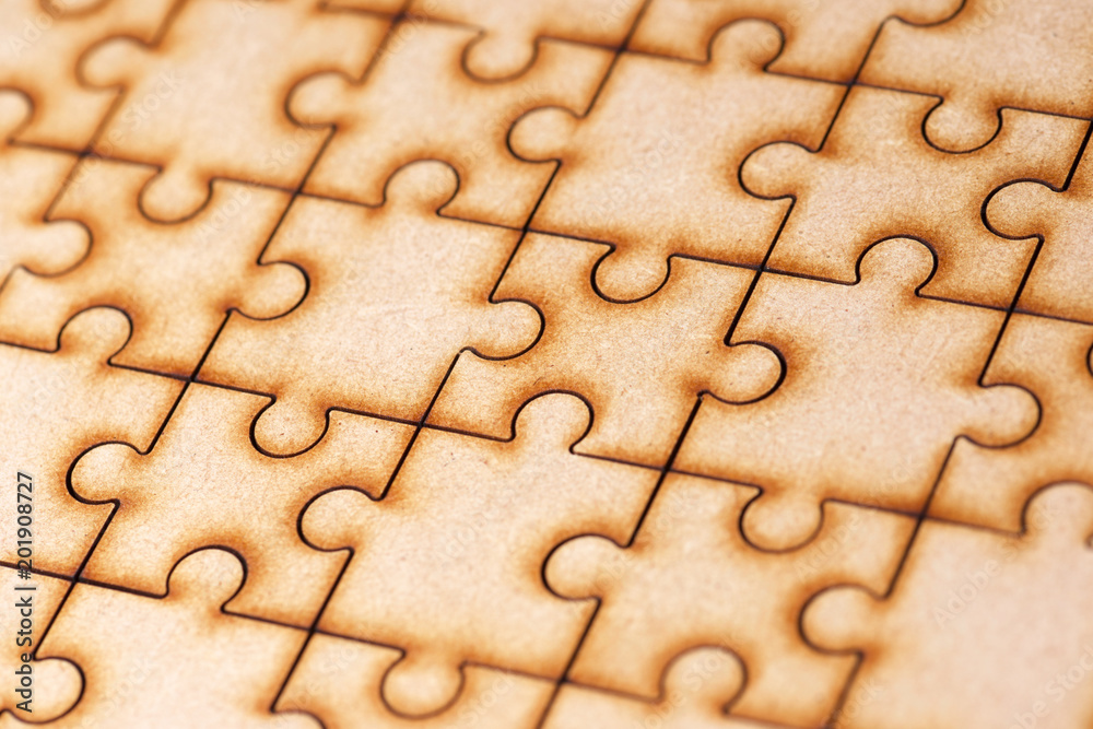 Puzzle close up Puzzle close up