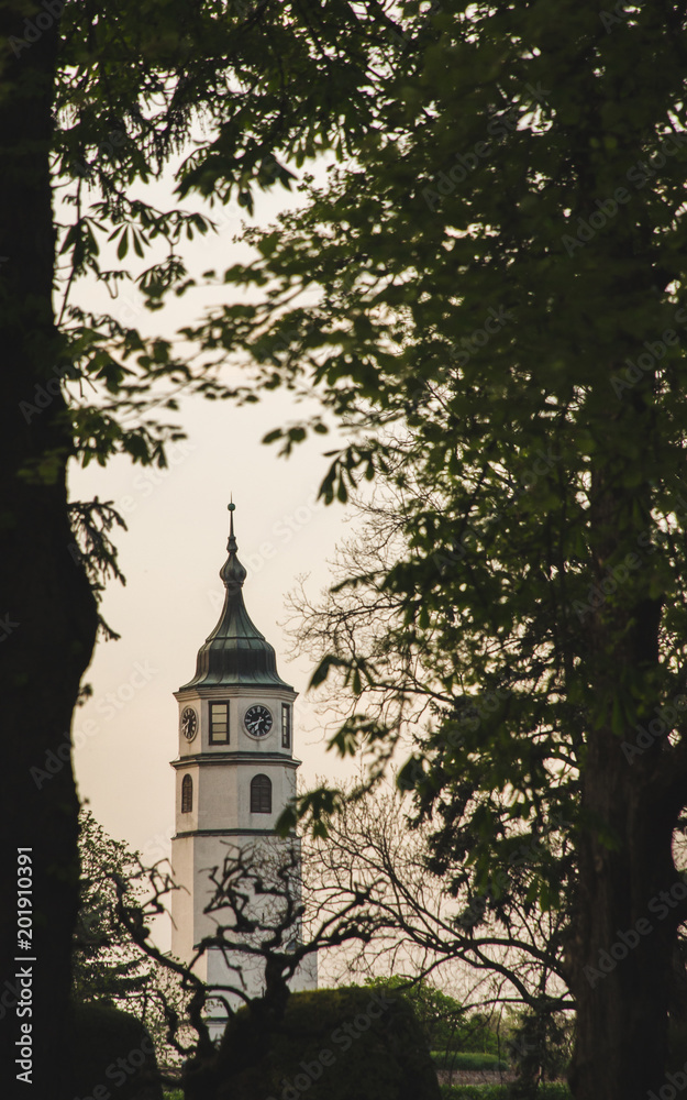 Clock-tower, Kalemegdan, Belgrade, Serbia.