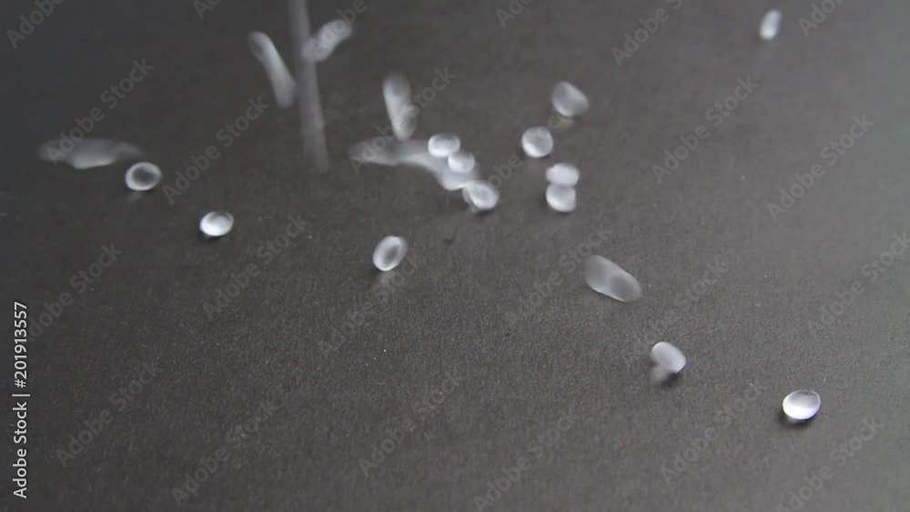 HDPE. Transparent Polyethylene granules.Plastic resin. Plastic pellets. Plastic Raw material . PE-LD. IDPE.