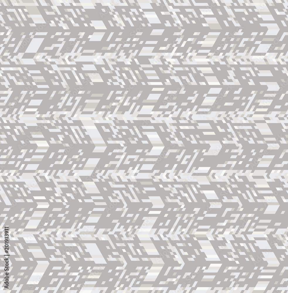 Abstract seamless geometric pattern. Optical illusion of motion.