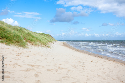 einsamer Strand auf Sylt