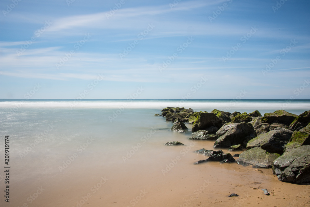 Fototapeta Francja, Gironde, plaża Lacanau.