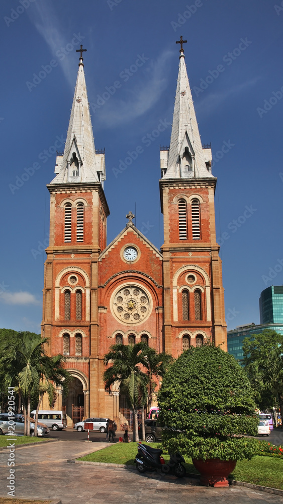 custom made wallpaper toronto digitalSaigon Notre Dame Cathedral in Ho Chi Minh. Vietnam