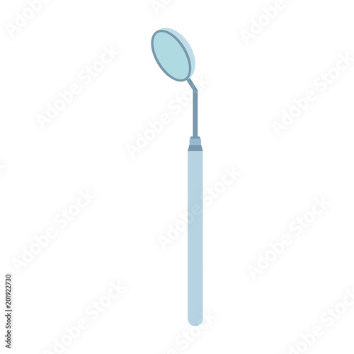 Mirrow dental tool vector illustration graphic design