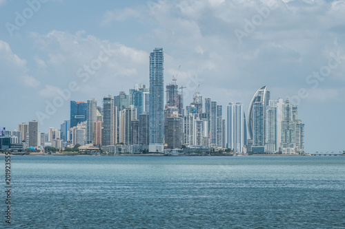Skyscraper skyline  - Panama City downtown © hanohiki