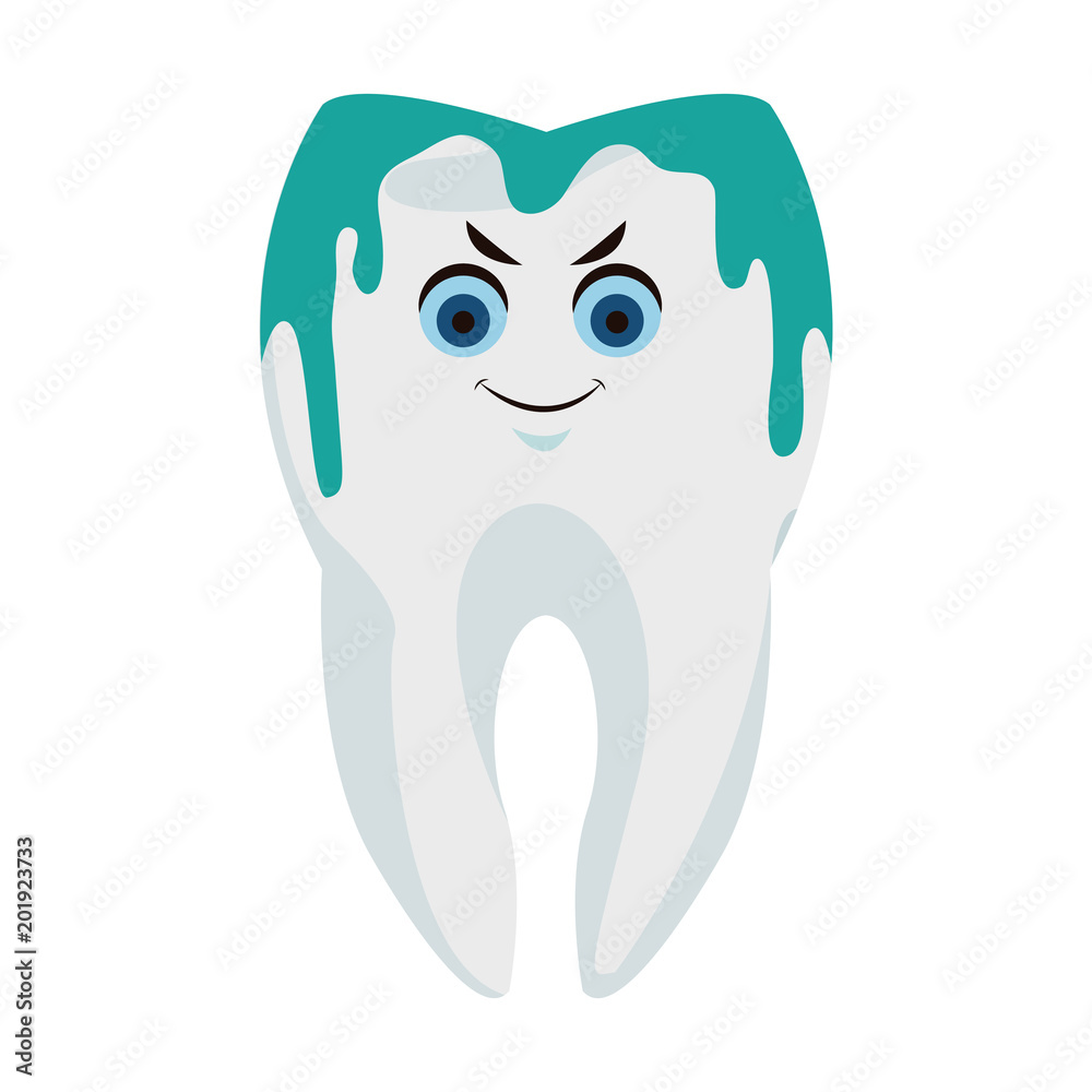 clean tooth cartoon vector illustration graphic design clean tooth cartoon vector illustration graphic design