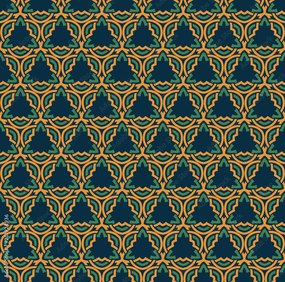 Seamless pattern decorative symmetries, ornament pattern vector Seamless pattern decorative symmetries, ornament pattern vector
