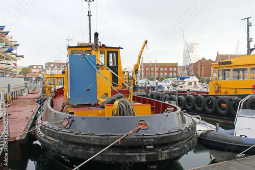 Tug in Portsmouth Harbour