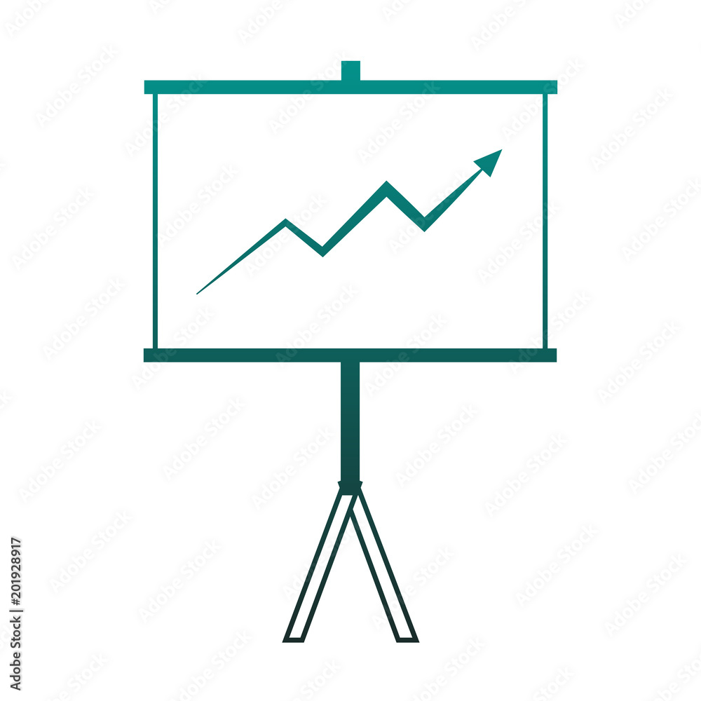 growth statistics on board vector illustration graphic design growth statistics on board vector illustration graphic design