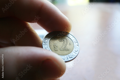 Mexican Peso In Hand High Quality 