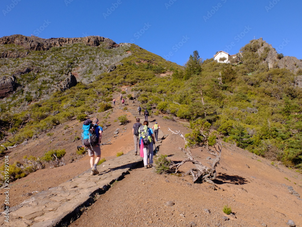 Rando de Pico do Arieiro à Pico Ruivo (Madère)