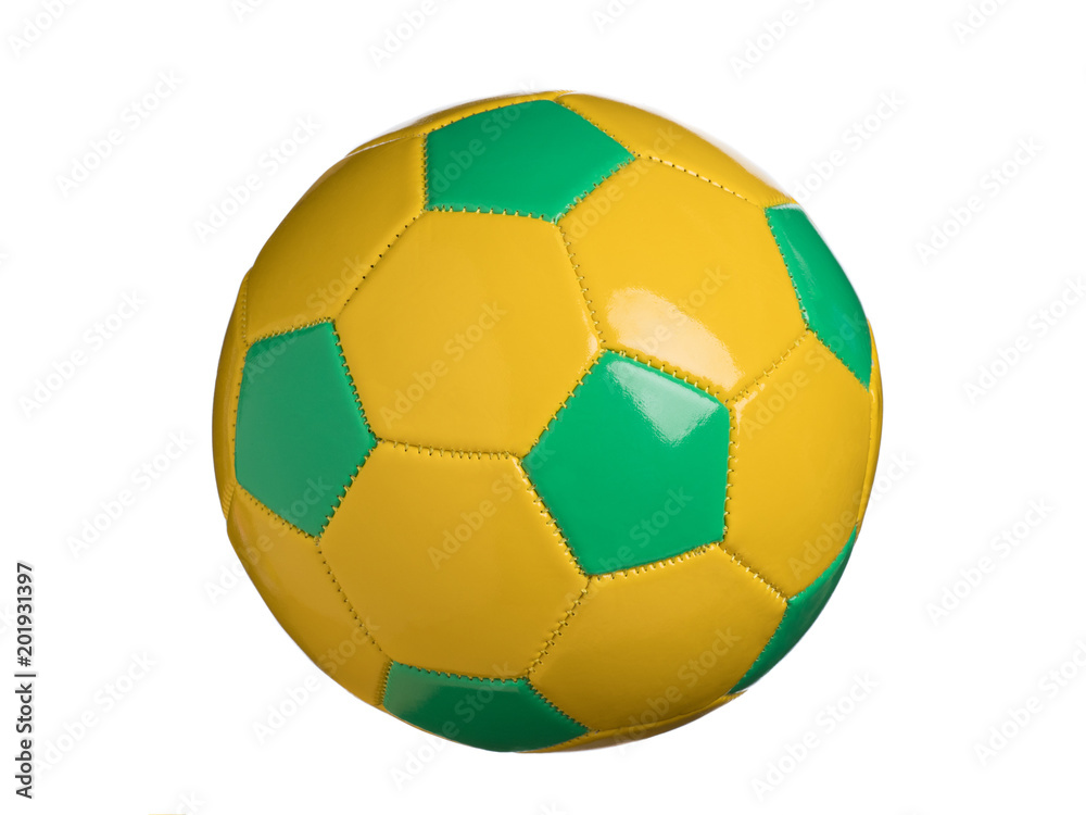カラフルなサッカーボール