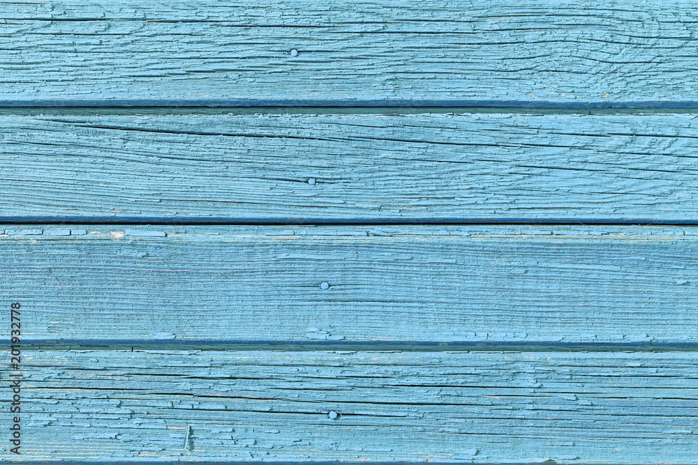 The old blue wood texture with natural patterns The old blue wood texture with natural patterns