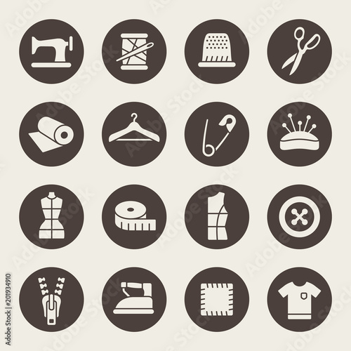 Sewing icons