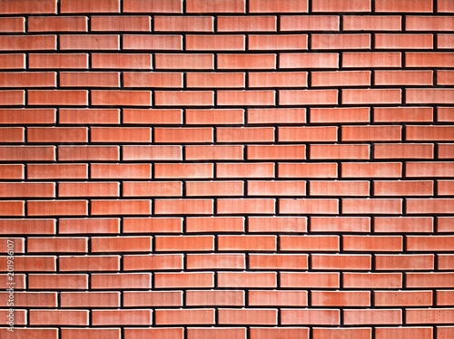 Bricked street wall texture background