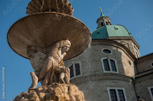 Salzburg, Altstadt, fremdenverkehr, sommer, historisch