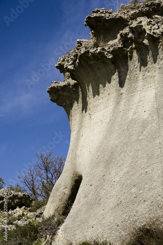 especially rock cave in Calabria