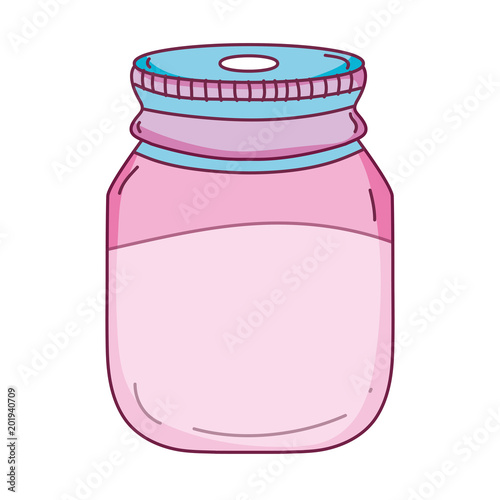 transparent bottle glass object design