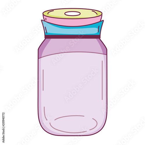 transparent crystal bottle object design