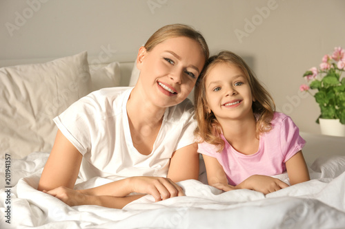 Happy mother and her daught...