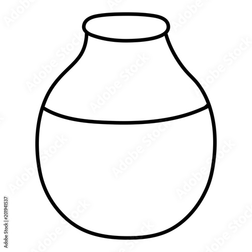 line cute glass bottle clean object
